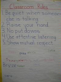 Our Classroom Rules